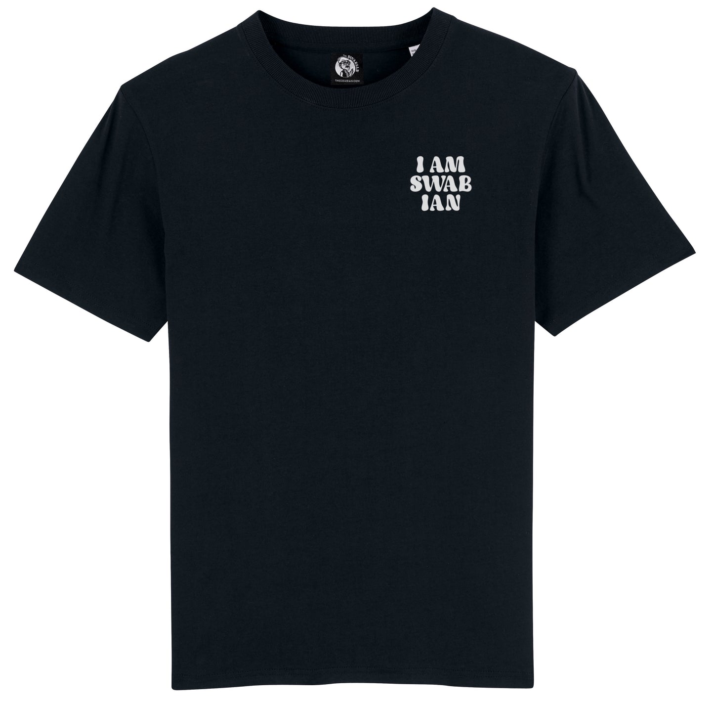 T-Shirt - I AM SWABIAN - SCHWARZ - THE-SWABIAN