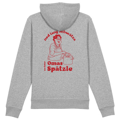 Sweatshirt - Omas Spätzle - Grau - THE-SWABIAN