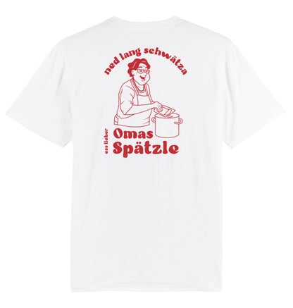 T-Shirt - Omas Spätzle - Weiß - THE-SWABIAN