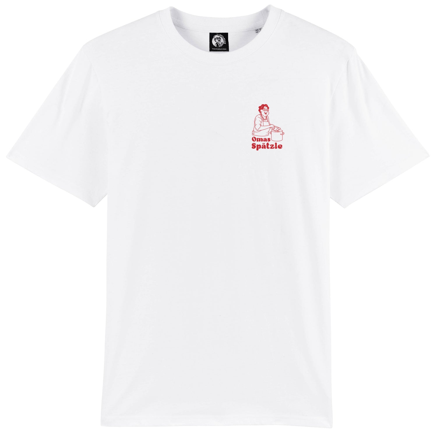 T-Shirt - Omas Spätzle - Weiß - THE-SWABIAN