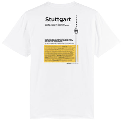 T-Shirt - Stadtteile - Weiß - THE-SWABIAN